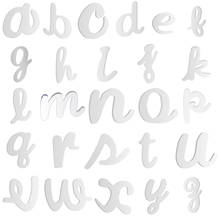 5pcs/Lot Alphabet Pendant Initials Stainless Steel Jewelry Making Accessories Necklace Bracelet Women Charms DIY Materials Craft 2024 - buy cheap