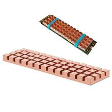 Disipador térmico de cobre puro, adhesivo conductor térmico para M.2 NGFF 2280 PCI-E NVME SSD, 70x20MM de espesor, 1,5/2/3/4MM 2024 - compra barato