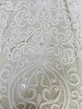 heavy beaded French Net Lace Fabric bridal Embroidered Lace Fabric J-106683 for wedding dress 2024 - buy cheap