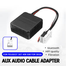 Receptor auxiliar con bluetooth para coche, adaptador de Cable Hifi de calidad, interfaz inalámbrica Aux, para Peugeot 207, 307, 407, 308, Citroen C2, C3, RD4 2024 - compra barato