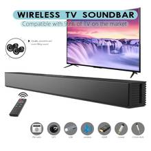 Alto-falante sem fio para tv, bluetooth, home theater, parede, subwoofer, suporta cartão tf, computador 2024 - compre barato