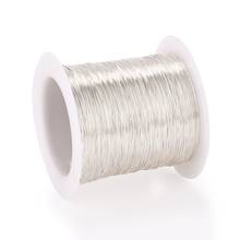 1 Roll Wire Copper Beading Wire Cords 0.3/0.4/0.5/0.6/0.7/0.8mm for jewelry making DIY  bracelet necklace accessories F60 2024 - buy cheap