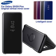 Samsung Original Vertical Mirror View Phone Case For Samsung S9 G9600 S9+ Plus G9650 Protective Mirror Slim Flip Phone Cover 2024 - buy cheap