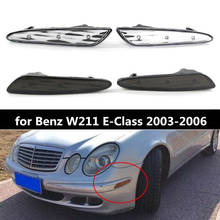 1 Pair Car Left Right LED Side Marker Light Bumper Turn Signal Lamp Blinker For Benz W211 E Class 2003-2006 2024 - buy cheap