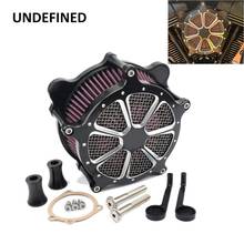 Air Filter Motorcycle Venturi Contrast Cut CNC Air Cleaner Intake For Harley Dyna/FXR Street Bob 93-17 Touring Road King Softail 2024 - buy cheap