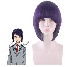 Kyoka Jiro Short purple Wig Cosplay Costume My Hero Academia Boku No Hero Academia Heat Resistant Synthetic Hair Party Wigs 2024 - buy cheap