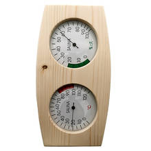 Termômetro higrômetro 2 em 1 para sauna, medição de temperatura e umidade, 1 peça 2024 - compre barato