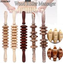 Full Body Massager Wood Roller Stick Gear Trigger Point Muscle Relief Pain Tool 2024 - buy cheap