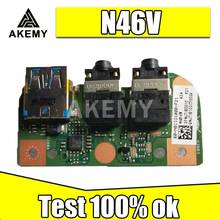 New!For Asus N46V N46VJ N46VB N46VZ Laptop Audio usb IO board Interface board 2024 - buy cheap