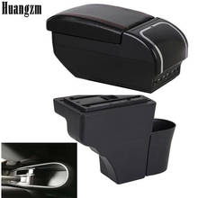 Armrest For Nissan Note 2016-2018 9 USB Charging Double layer heighten central Store content Storage box  2017 2024 - buy cheap