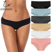 Overseas Warehouse Women's Panties Cotton Underwear  Briefs Low-Rise Soft Panty Women Underpants Female Lingerie 2024 - buy cheap
