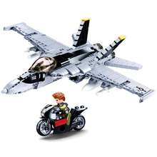 Brinquedo militar f/5s super bumblebee strike hornet fighter avião blocos de construção blocos de guerra modelo clássico brinquedo educacional infantil moc 2024 - compre barato
