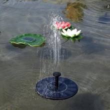 Mini fonte de água solar piscina lagoa cachoeira fonte decoração do jardim ao ar livre pássaro banho solar powered fonte de água flutuante 2024 - compre barato