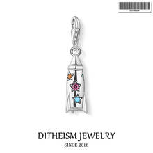 Colorful Rocket Charms Pendant, 2019 Fashion Jewelry 925 Sterling Silver Bohemia Gift For Women Men Fit Bracelet Necklace Bag 2024 - buy cheap