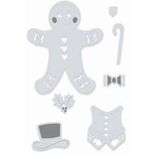 2020 New Christmas Gingerbread Man and Hat Metal Cutting Dies For DIY Cut Paper Craft Making Greeting Card Scrapbooking NO Stamp 2024 - buy cheap