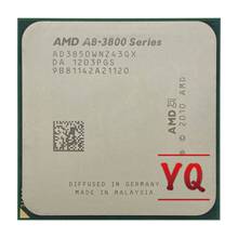AMD A8-series A8-3850 A8 3850 2,9 ГГц Quad-Core Процессор процессор AD3850WNZ43GX гнездо FM1 2024 - купить недорого