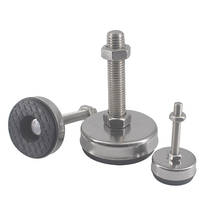 2pcs Adjustable Foot Cups Stainless Steel Base 43mm/54mm Heavy Loading Leveling Foot M8/M10/M12 Thread Articulated Feet 2024 - buy cheap