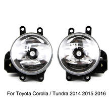 Luz antiniebla delantera para Toyota Corolla Tacoma Tundra 2014 2015 2016, lámpara de parachoques con bombilla 2024 - compra barato