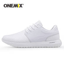 Onemix-zapatillas de correr para mujer, zapatos deportivos de malla transpirable para exteriores, calzado plano para trotar, zapatillas atléticas para caminar 2024 - compra barato