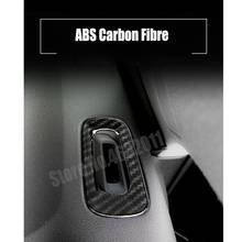 For Volvo XC40 2017-2019 ABS Matte/Carbon Fibre Car front Small air outlet Decoration Cover Trim car styling accessories 2pcs 2024 - buy cheap