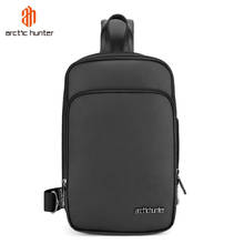 ARCTIC HUNTER-Bolso cruzado informal para hombre, bolsa de pecho multifunción, impermeable, antirrobo, para viaje corto 2024 - compra barato