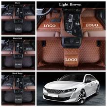 Car Floor Mats for Peugeot 308 206 508  301 408 2008 207 3008 RCZ 307 Sw 607 407 4008 5008 2008 Auto Floor Mat Auto Foot Mats 2024 - buy cheap