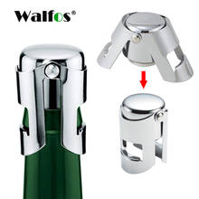 WALFOS 304 нержавеющая сталь, пробка для шампанского, портативная машина для герметизации, барная пробка, винная пробка, игристое вино, крышка для шампанского 2024 - купить недорого