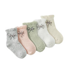 Calcetines de algodón peinado de malla para bebés, medias de estilo coreano, superfinas, de 0 a 24 meses, para verano, 1 par 2024 - compra barato
