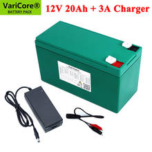 VariCore 12V 20Ah sprayer device 18650 lithium battery pack built-in BMS used for backup surveillance Camera+12.6V 3A Charger 2024 - buy cheap