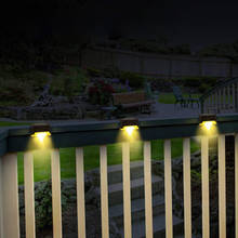 Lámpara Solar led para exteriores, luz de pared impermeable para jardín, paisaje, cubierta, balcón, valla, tuinvercher, 1/4/8 Uds. 2024 - compra barato