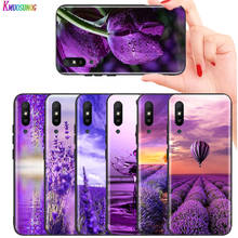 Bright Black Cover lavender Purple flowers for Huawei P Smart Z S Plus 2020 2019 Nova 5T 5i 5 4e 4 3i 3e 3 2i Phone Case 2024 - buy cheap