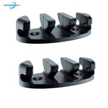 2PCS Black Nylon Rope Clamp Cleat Base Kayaks Canoes Boats Decks Replacement Rowing Marine Accessories Boat Accessories De Pesca 2024 - buy cheap