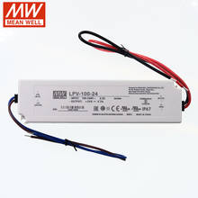 LPV-100-24 MEAN WELL LED driver 110/220VAC to 24V DC 4.2A 100W waterproof IP67 Constant Voltage LED Switching Power Supply 2024 - buy cheap