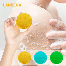 LANBENA-jabón hecho a mano de oro de 24K, limpieza facial con ácido hialurónico, tratamiento hidratante para el acné, reparación, blanqueamiento, antienvejecimiento 2024 - compra barato