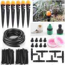 5~50m Garden Plants Micro Drip Irrigation System Potted Watering Kit Adjustable Sprinkler Kit Water Drip Irrigation Kits 2024 - buy cheap