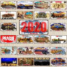 30yzfq 3030x15cm paris cidade metal estanho sinal de viagem lembrança retro sinais decorativos parede arte restaurante loja decoração para casa DC-1210A 2024 - compre barato