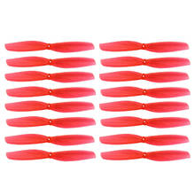 Hélice gemventilador 65mms 65mm 2 paddle 1mm/1.5mm, 8 pares, 16 peças, para motor de 0805-1105 para drone rc, fpv, quadro de palito de dente de corrida 2024 - compre barato