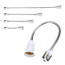 1PCS LED Light Bulb Lamp Holder E27 Flexible Extension Adapter White Converter Screw Socket Converter 18 22 28 38 48 58CM 2024 - buy cheap