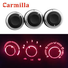 Carmilla 3Pcs/Set Car Air Conditioning Control Knob Fit for Perodua Viva 2007 - 2021 AC Knobs Accessories 2024 - buy cheap