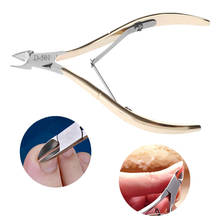 Stainless Steel Nail Cuticle Scissors Manicure Pedicure Tools Dead Skin Scissor 2024 - buy cheap