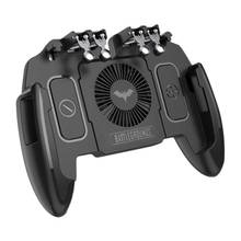 Mando de juego M11 con seis dedos para PUBG, Gamepad para móvil, botón de disparo de puntería, Joystick L1 R1, para IPhone y Android, con ventilador de refrigeración 2024 - compra barato