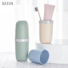 XZJJA Portable Bathroom Toothbrush Case Outdoor Travel Tooth Brush Dust-proof Protect Box Toothbrush Cover Bathroom Accessories 2024 - buy cheap