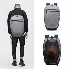 New Men's Business Travel Backpack with Large Capacity Fitness Sports Basketball Court Decompression Basketball Storage Backpack 2024 - buy cheap