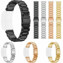 Pulseira de aço inoxidável 18mm, pulseira de metal milanesa para huawei b5, honor b5, smartwatch, garmin vivoactive 4S correa 2024 - compre barato