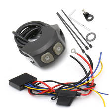 Mais vendidos motocicleta lidar com interruptor de luz nevoeiro controle relé inteligente para bmw r1200gs r 1200 gs r1250gs f850gs f750gs adv lc 2024 - compre barato