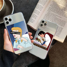 Funny cute Couples pattern Phone Case For Samsung A5 A8 A7 A30 A50 A70 A80 A90 S7 S8 S9 S10 plus Note 10 8 9 plus Soft cover 2024 - купить недорого