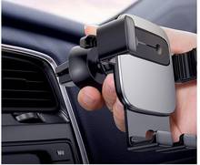 Xiaomi Baseus Gravity Car Phone Holderr Air Vent Clip Mobile Stand Support GPS Mount For iPhone 11 Pro XS Max Xiaomi for Samsung 2024 - buy cheap