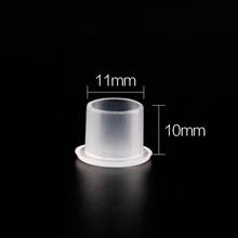 1000PCS 11mm Steady Clear Plastic Tattoo Ink Cap Cups Holders For Permanent Makeup Tattoo Equipment Acceories Tools Supply 2024 - buy cheap