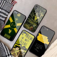 For iPhone 6 6plus 7 plus 8 8plus 5 5S 5C SE For iPhone X XS XR XS Max Twenty One Pilots Trench Case Tempered Glass Phone Case 2024 - buy cheap