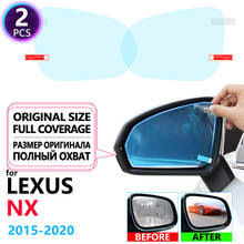 Full Cover Anti Fog Rainproof Film Rearview for Lexus NX NX200t NX300h NX200 NX300 200t 300h 200 Car Stickers Films Accessories 2024 - buy cheap